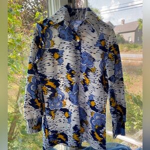 vintage handmade printed shirt